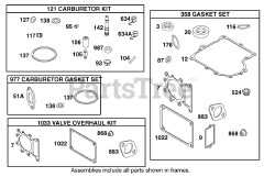Toro 71226 (16-38 XLE) - Toro Lawn Tractor (SN: 210000001 - 210999999) (2001) Engine Briggs Stratton Model 28q777-0690-E1 9