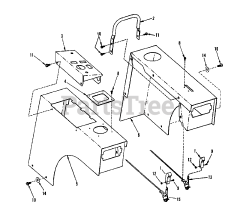 Snapper EZF 5200M (84736) - Snapper 52" Mower Deck Assembly