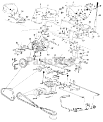 White Outdoor LGT-310 (135-782-190) - White Outdoor Lawn Tractor (1985)