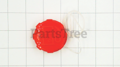 Echo P021040030 Fuel Cap Assembly, Orange - image 1
