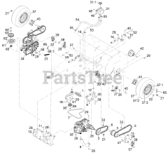 Exmark ARX481CKA30000 - Exmark 30" Stand-On Aerator, Kawasaki FS481V (SN: 315000000 - 315999999) (2015)