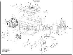 PowerStroke PS 902500 D - PowerStroke 2500 Watt Generator Figure A