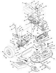 Craftsman 247.889980 (12AE764H099) - Craftsman Walk-Behind Mower (2010) (Sears)