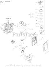 Kohler CH395-3243 - Kohler Command PRO Engine, Basic Version, 9.5hp, 7.1kW 10 Air Intake