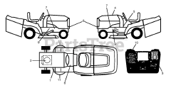 Brands TC 242 TX - Husqvarna 42" Garden Tractor (Original)