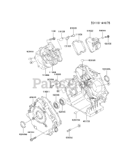 Kawasaki FE250D-FS05 - Kawasaki Engine CYLINDER/CRANKCASE