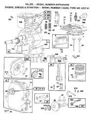 Electrolux/AYP AYP 3455 A69 - Electrolux/AYP Tiller (1996)