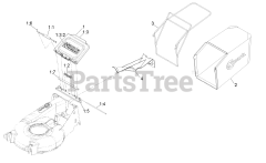 Exmark ECX180CKA21000 - Exmark 21" X-Series Walk-Behind Mower, Kawasaki FJ180V (SN: 402082300 - 404314158) (2018)