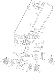 Craftsman CMXGVAMKC29C (21AKC29C793) - Craftsman Cultivator