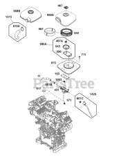 Briggs & Stratton 61G277-0030-J1 - Briggs & Stratton Horizontal Engine
