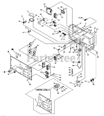 Generac 0045822 - Generac Guardian Portable Generator (SN: 4444217 - 4881739) (2007)
