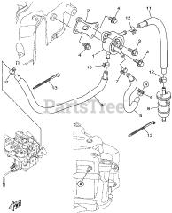 Gravely 08201321 - Gravely MX800v Yamaha Replacement Engine