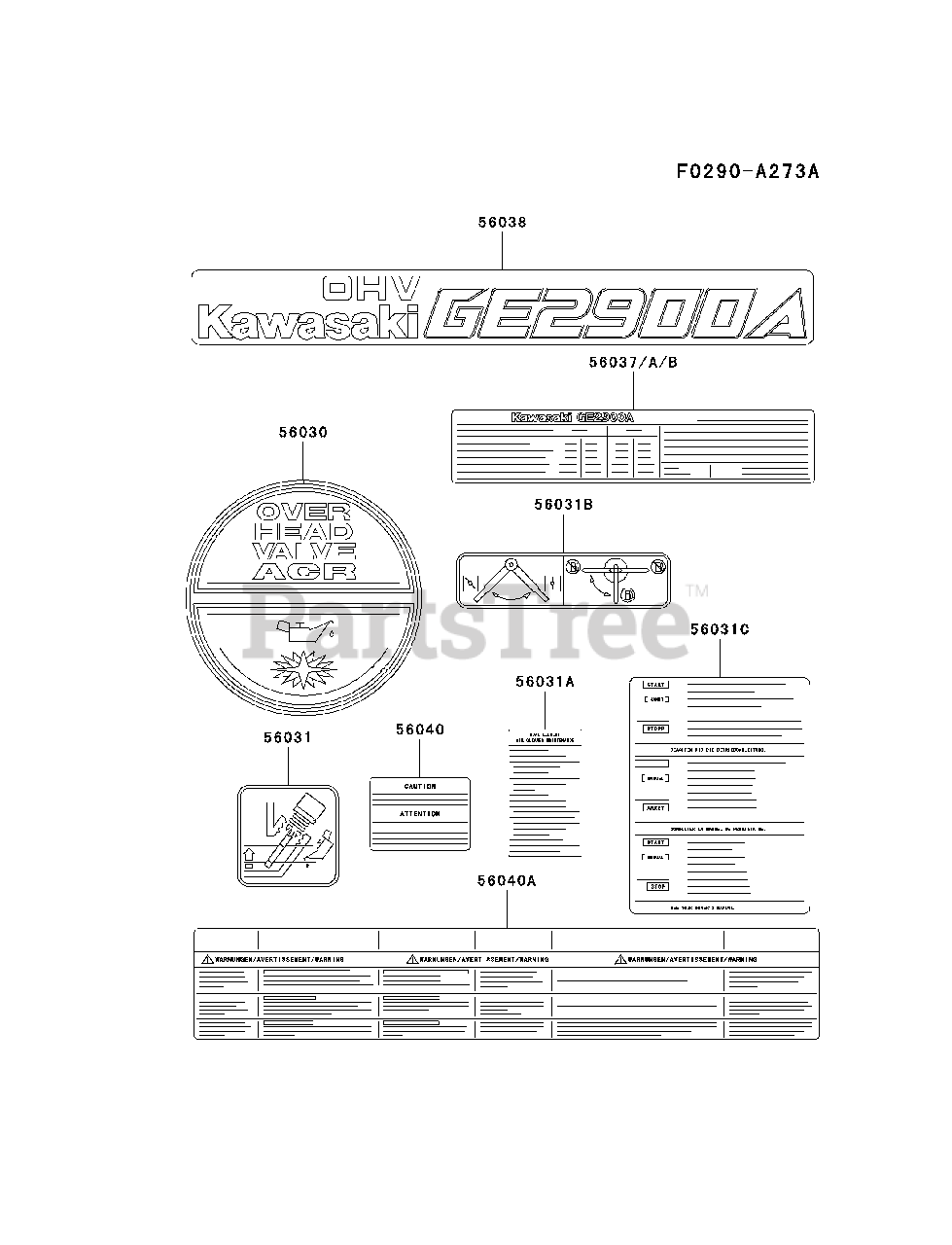 Kawasaki GE-2900-A-GEW90A-DS01