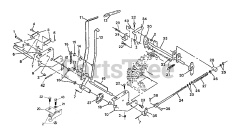 Exmark TR23KC - Exmark Turf Ranger Front Mount Mower, 23hp Kohler (SN: 260000 - 319999) (2001)
