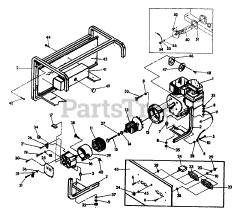 Craftsman 580.326973 (9446-3) - Craftsman 2,400 Watt Portable Generator