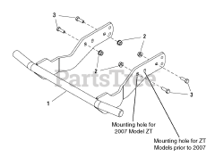 Craftsman 107.248480 (1695217) - Craftsman Front Bumper (2004)