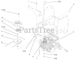 Toro 72064 (265-H) - Toro Lawn & Garden Tractor (SN: 079000001 - 079999999) (1997)