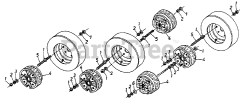MTD 190-784-000 - MTD 50LB Wheel Weight (1996) Wheel Weights