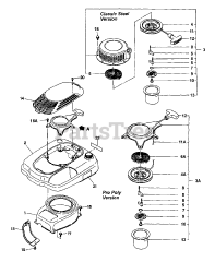 Snapper EH 18 V (46998) - Snapper Engine, Made by Robin Subaru, 6.5hp