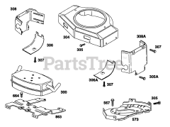Briggs & Stratton 40A777-1227-01 - Briggs & Stratton Vertical Engine