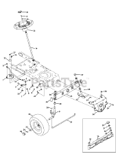 Murray M 200-46 (RZT-46) (17ADCACT058) - Murray Select 46" Zero-Turn Mower (2013)
