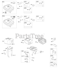 Briggs & Stratton 13L332-0124-F8 - Briggs & Stratton Horizontal Engine