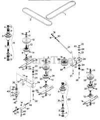 Gravely 888013 - Gravely 60" Deck for Pro-Walk Mower (SN: 000101 & Above)