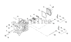 Swisher HT 3000 - Swisher Hedge Trimmer Valve Train