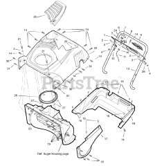 Craftsman C950-52844-0 (1695556) - Craftsman 22" Snow Thrower, Canada (2008)