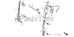 Honda GC190 A QHAD (GCAAA) - Honda Engine, Made in USA (SN: GCAAA-1000001 - GCAAA-9999999) CONTROL (3)