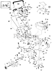 Turf Power 126-364-145 - Turf Power Walk-Behind Mower (1986) (Stambaugh Thompson)