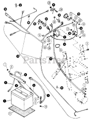 Snapper 1600 (80024) - Snapper Garden Tractor, 16hp Electrical System