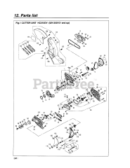 RedMax HC 510 DV - RedMax Chainsaw (SN: 200101 & Above) (2002-12)