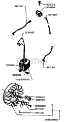 Husqvarna 40 - Husqvarna Chainsaw (1990-06) Ignition/Flywheel