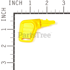 Simplicity 1727185 No-Mow Module Key, Yellow Plastic - image 3