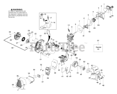 Husqvarna 125 E - Husqvarna Handheld Edger (2006-03) Engine,Fuel Tank &amp; Ignition