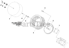Eaton ET04842GNAN - Eaton 48kW Home Standby Generator (SN: 5907916 - 5907916) (2010) Ev Air Cleaner (0F9809)