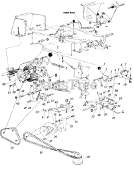 Statesman 4185-61 (146-845-016) - Statesman Garden Tractor (1986) (Southern States) Parts