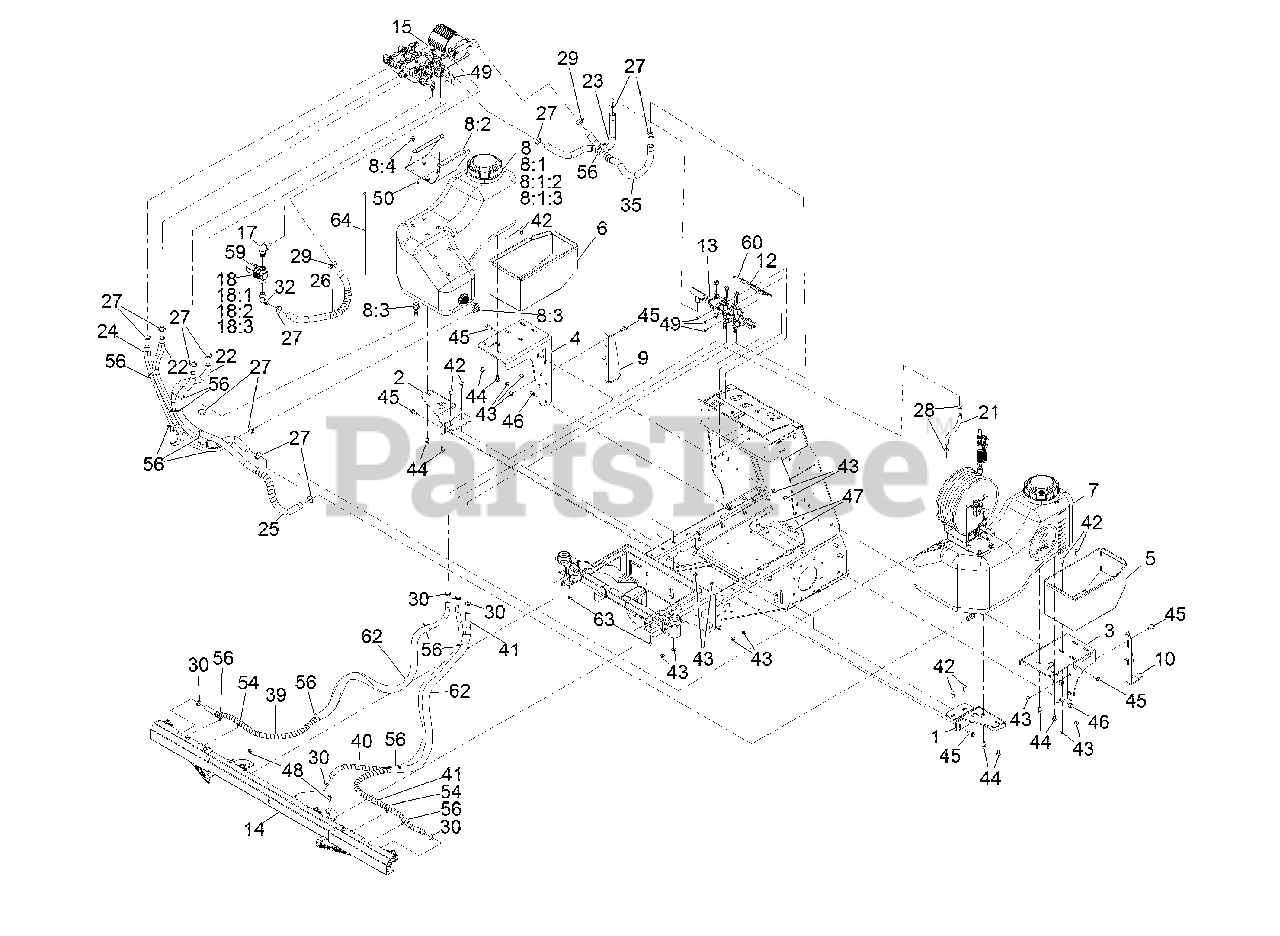 Exmark ZS4230XL Exmark ZSpray Junior Standon Sprayer, 7 GPM Pump