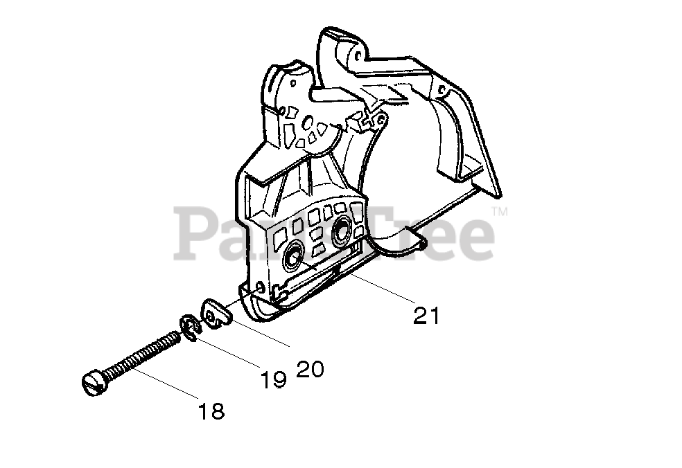 Husqvarna 142 Husqvarna Chainsaw (200612) Bar Adjustment Parts