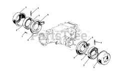 BCS America 605 - BCS America Two-Wheeled Tractor Brakes (SN: 150000 &amp; Above)