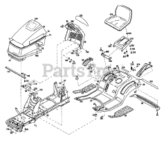 Troy-Bilt 13095 - Troy-Bilt Gear Drive LTX Lawn Tractor (SN: 130950100101 & Above)