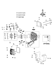 MTD 4P90JHA - MTD Engine 4P90JHA Cylinder Head