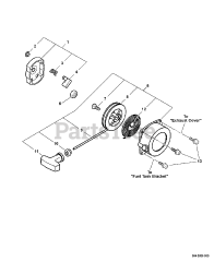 Echo SRM-400 - Echo String Trimmer (SN: 04001001 - 04999999) Starter