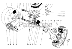 Toro 16240 - Toro Whirlwind Walk-Behind Mower (SN: 005000001 - 005999999) (1975)