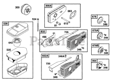 Briggs & Stratton 95902-0224-XX - Briggs & Stratton Vertical Engine