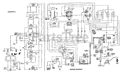 Generac 9798-1 - Generac EXL 6,500 Watt Portable Generator Electrical Data Drawing No. 96077