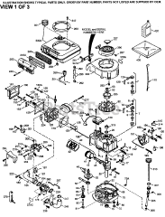 Tecumseh OVRM50-52615A - Tecumseh Engine