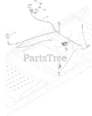 Toro 74740 (SS 5425) - Toro 54" TimeCutter Zero-Turn Mower (SN: 315000001 - 315999999) (2015) Fuse and Wire Harness Assembly