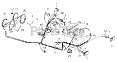 Cub Cadet 1604 (143-580-100) - Cub Cadet Garden Tractor Electrical Wiring-SN 720000 &amp; Up
